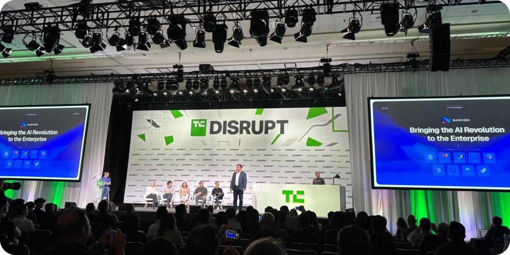 Narada AI Named a Top 20 Startup at TechCrunch Disrupt 2024!